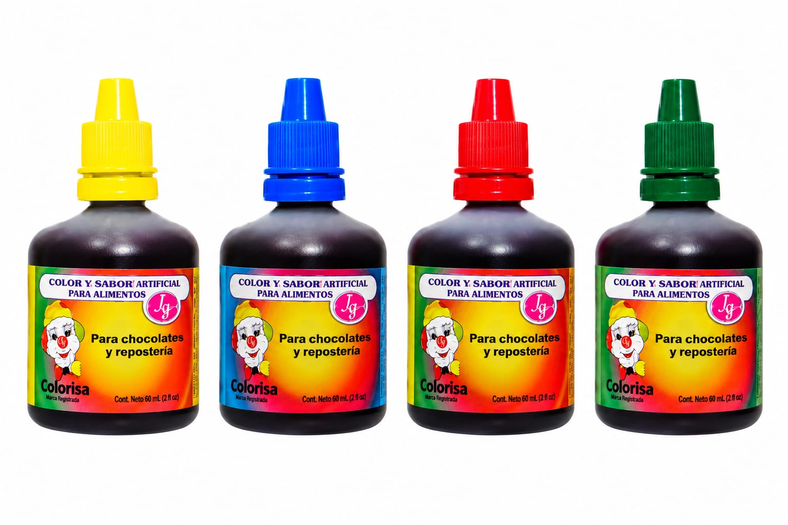 COLOR AZUL LIQUIDO 60 ML COLORISA