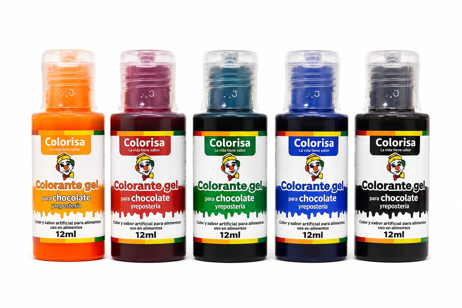 COLORANTE BLANCO  GEL LIPOSOLUBLE 13 ML  COLORISA