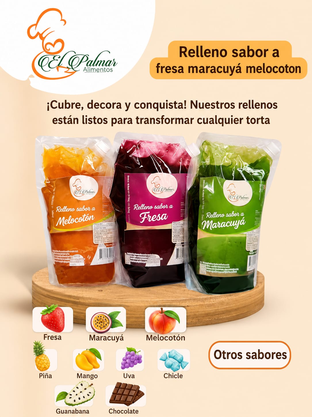 RELLENO DE MORA 1 KG