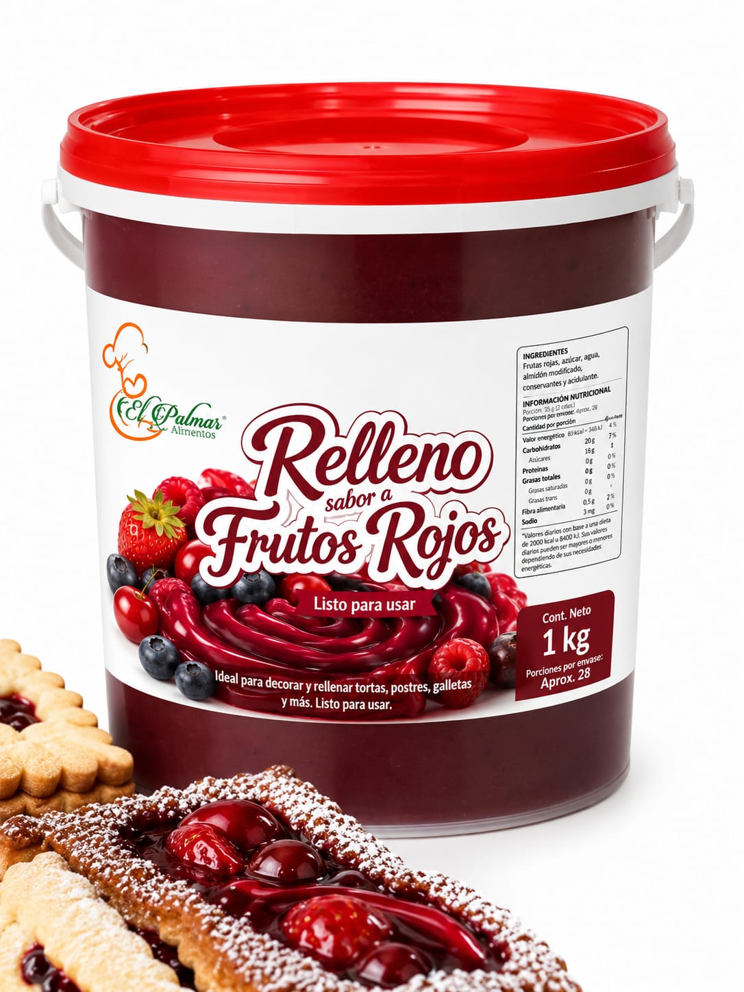 RELLENO DE FRUTOS ROJOS 1 KG
