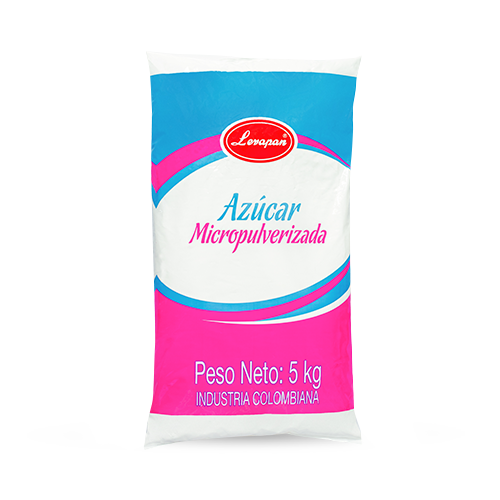 AZUCAR MICROPULVERIZADA LEVAPAN 5 KG