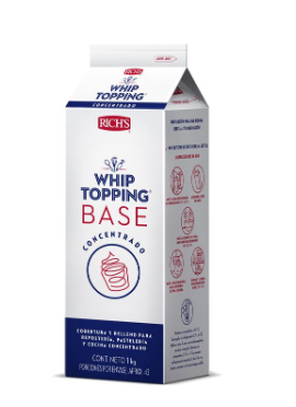 WHIP TOPPING BASE RICHS 1 KG