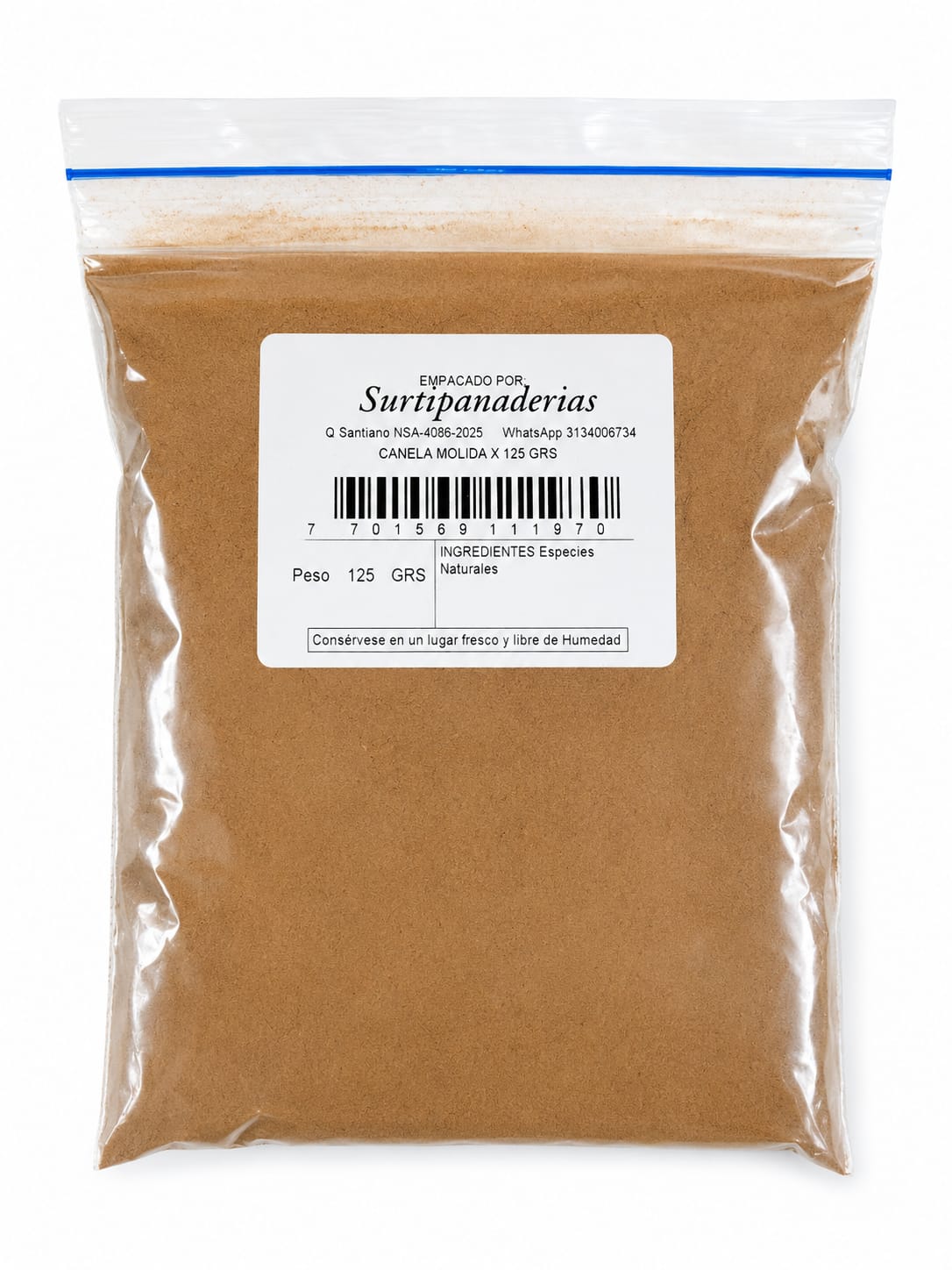 CANELA MOLIDA 125 GR