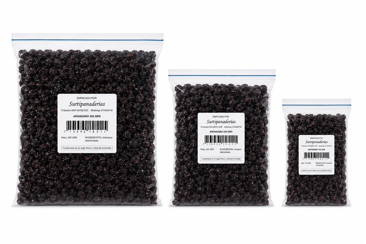ARANDANOS 500 GR