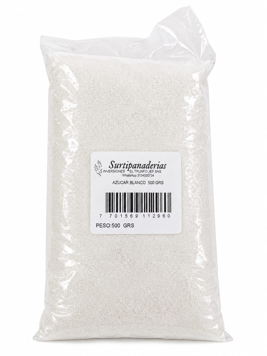 AZUCAR BLANCO 500 GR