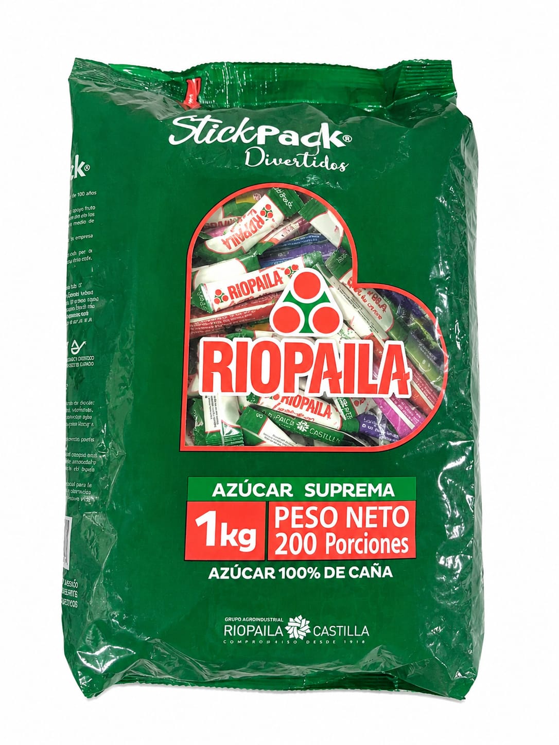 AZUCAR STICPACK PACA X 2000 TUBITOS