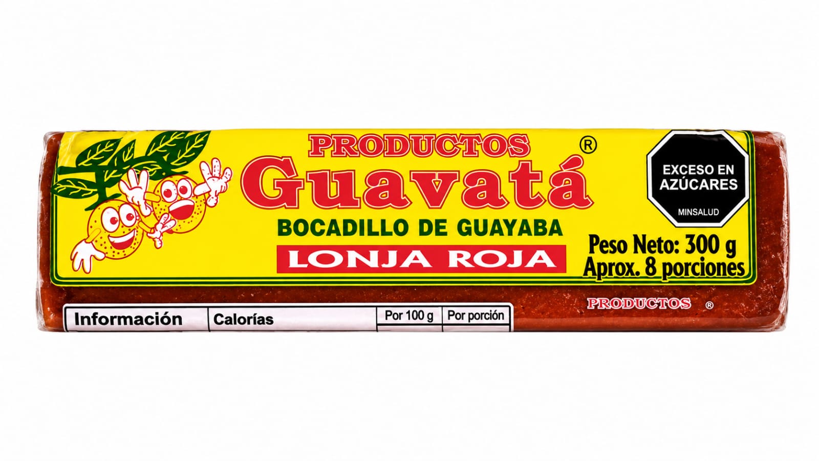BOCADILLO GUAYABA 300 GR LONJA