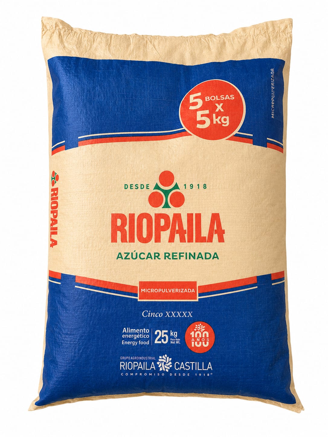 AZUCAR PULVERIZADA RIOPAILA 25 KG
