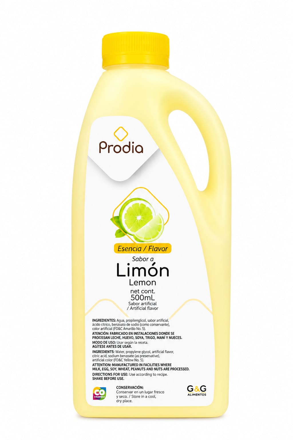 ESENCIA SABOR A LIMON 500 ML