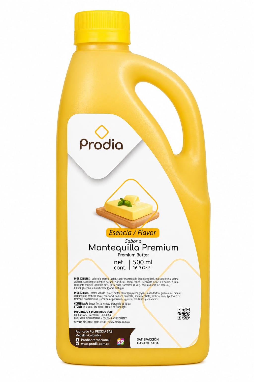 ESENCIA SABOR A MANTEQUILLA 500 ML