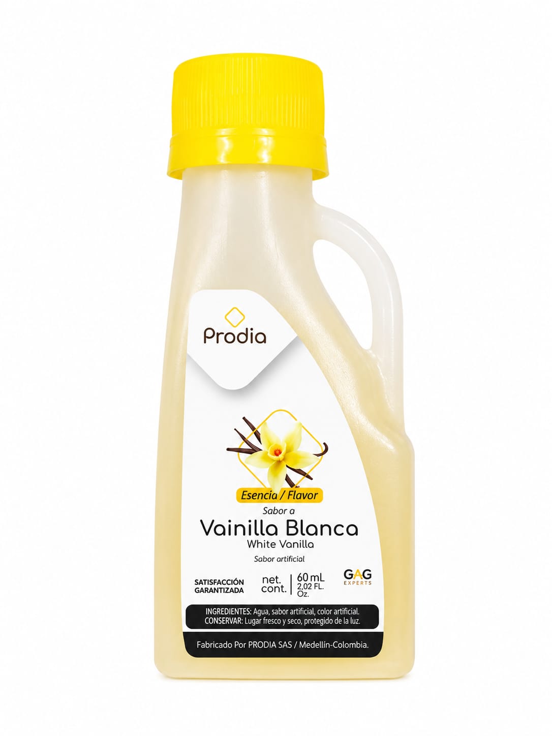ESENCIA SABOR A VAINILLA BLANCA 60 ML