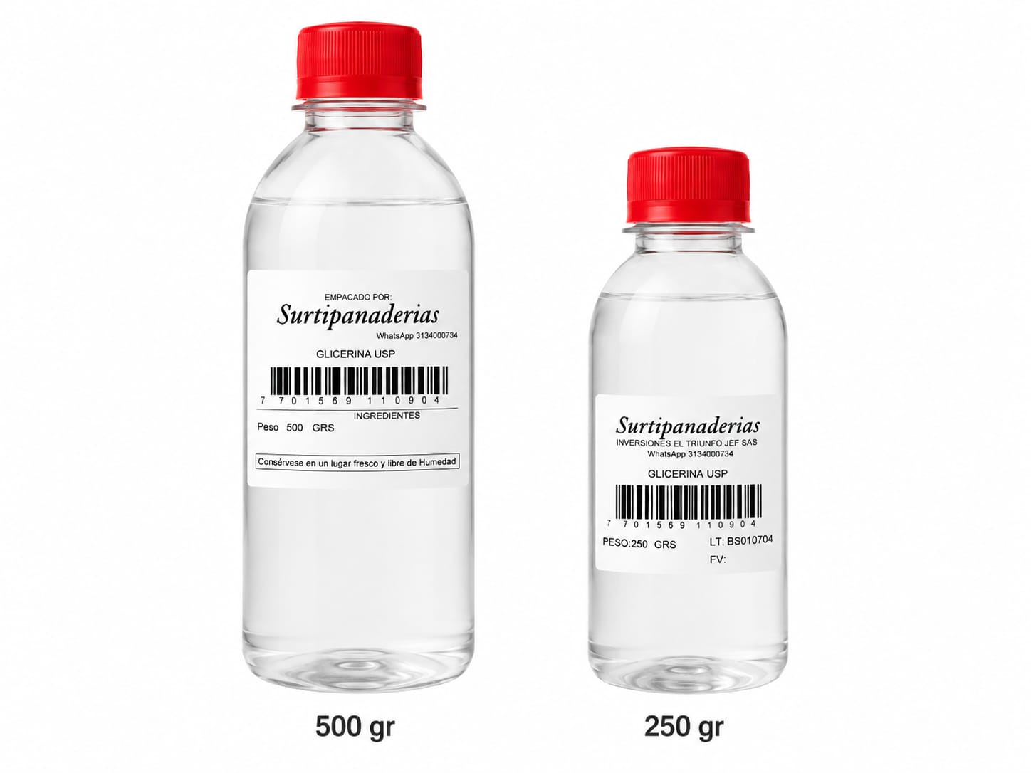 GLICERINA 500 GR