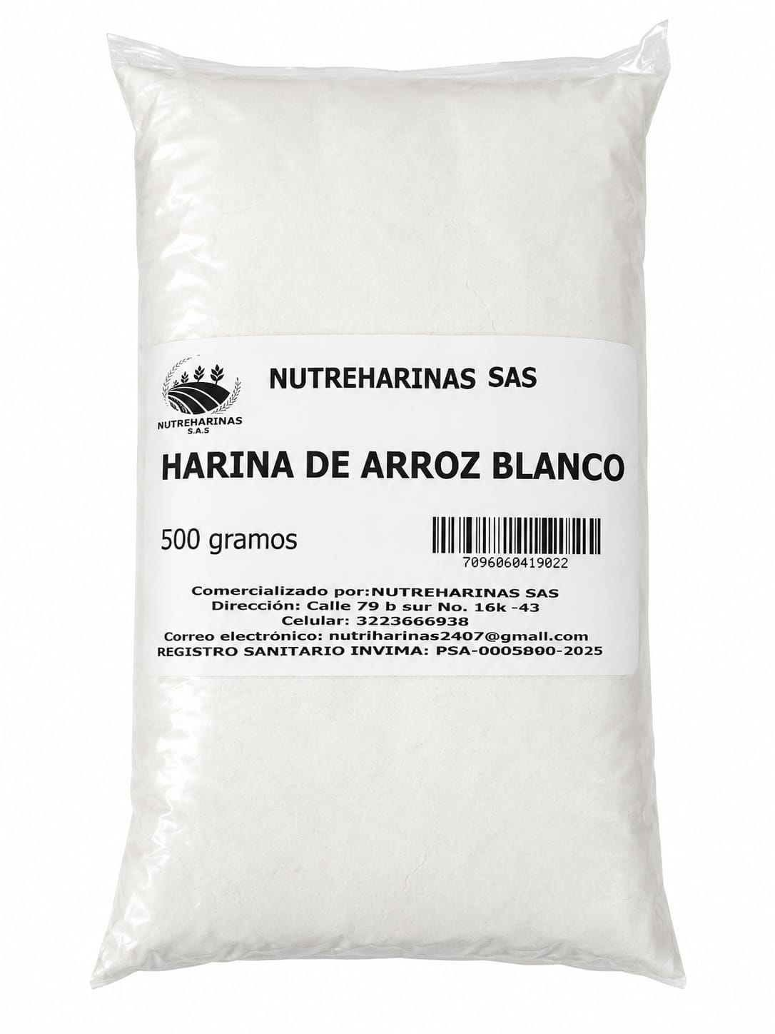 HARINA DE ARROZ 500 GR