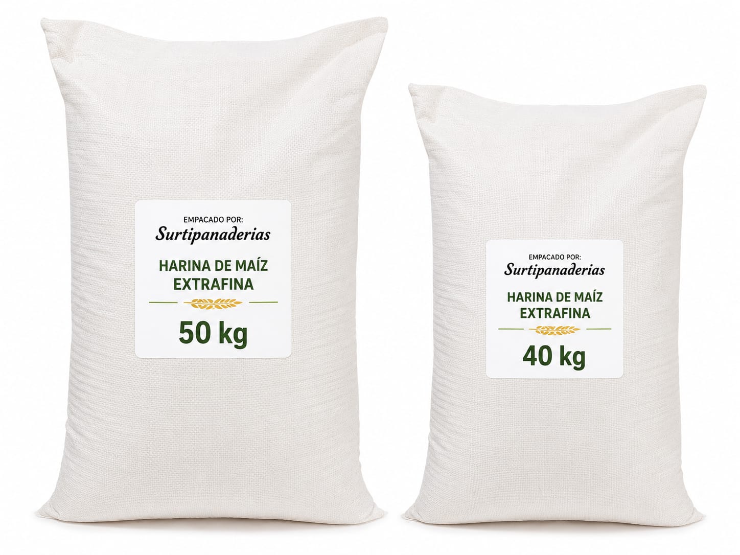 HARINA DE MAIZ AMARILLO EXTRAFINA 40 KG