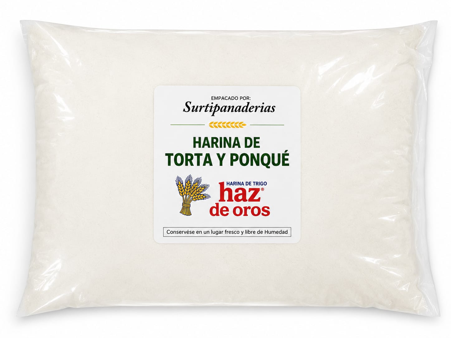 HARINA DE TRIGO HAZ DE OROS TORTA Y PONQUE @ 12.5  KG
