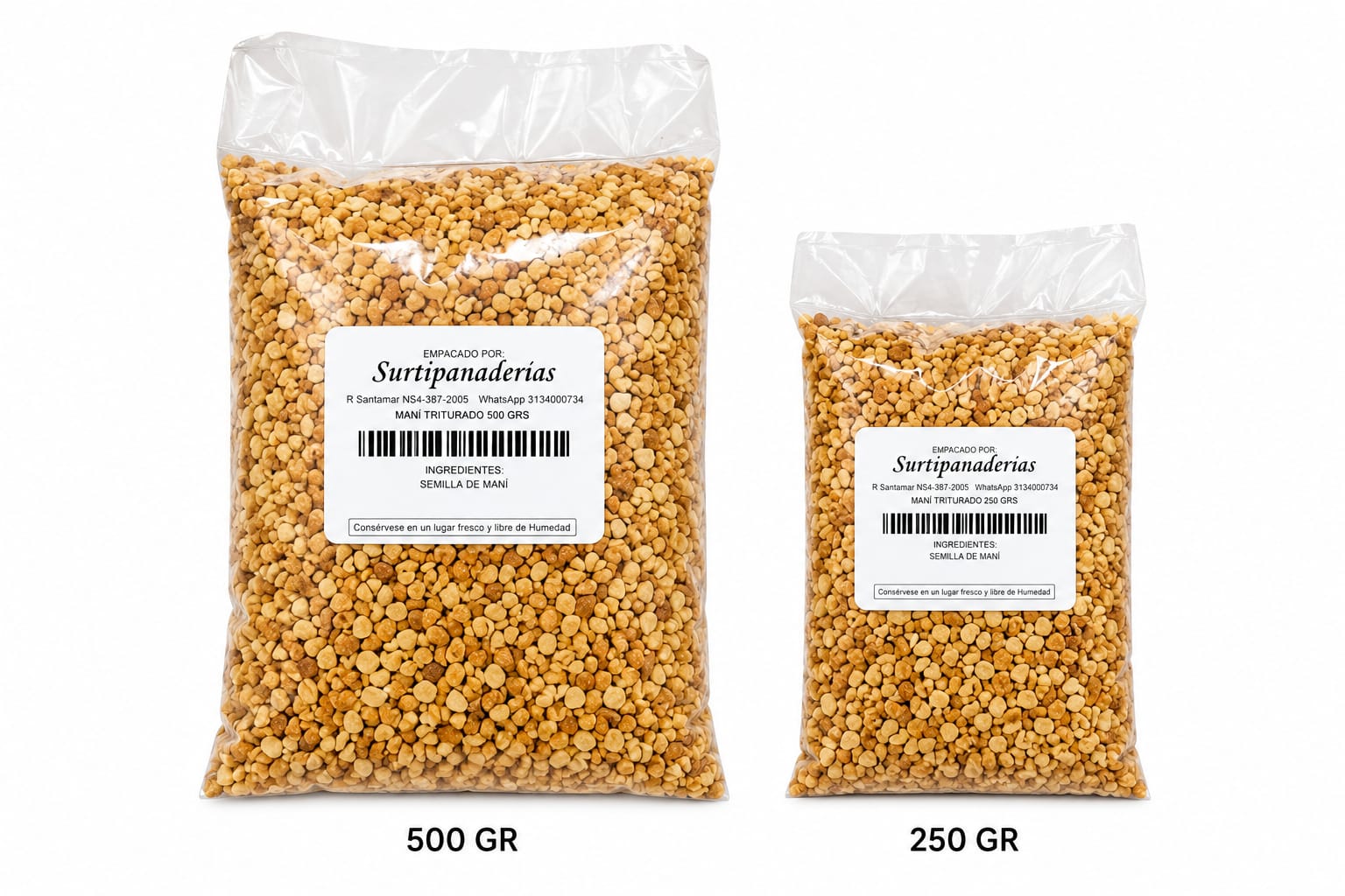 MANI TRTURADO 250 GR