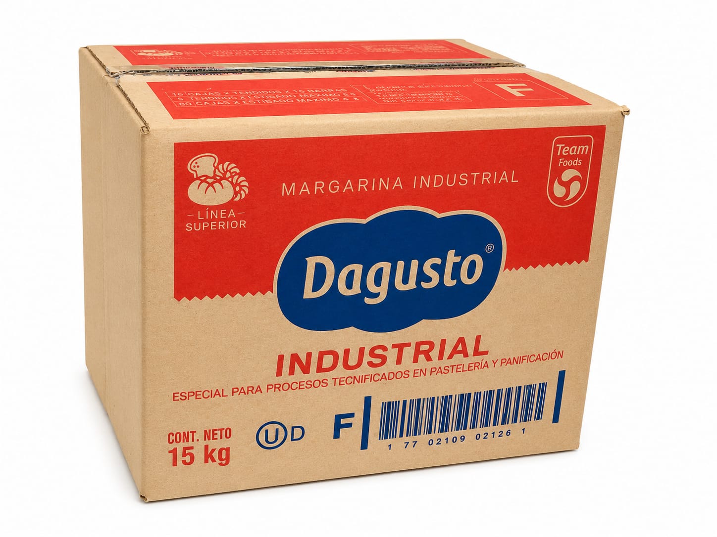MARGARINA  DAGUSTO TIPO F 15 KG