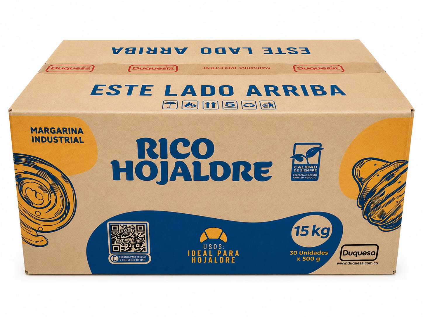 MARGARINA  RICO HOJALDRE X 30 LB