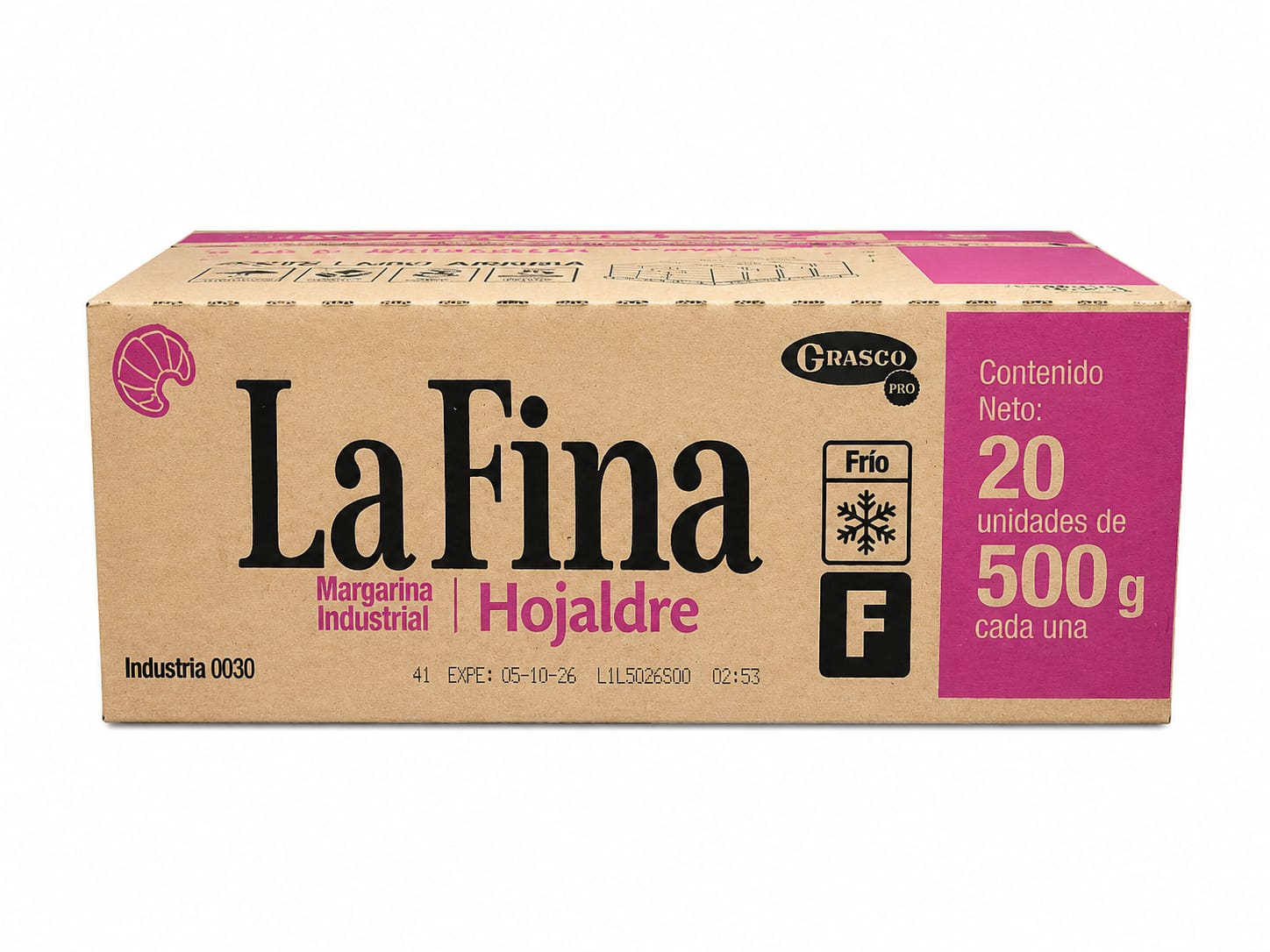 MARGARINA FINA HOJALDRE 20 LB