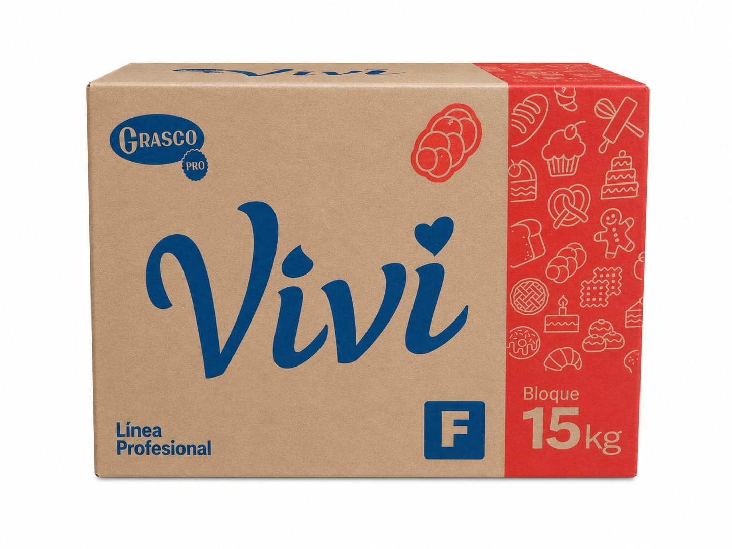MARGARINA VIVI TIPO F 15 KG